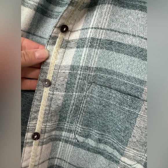 Kuhl Green Plaid Button Down Shirt - Picture 5 of 7